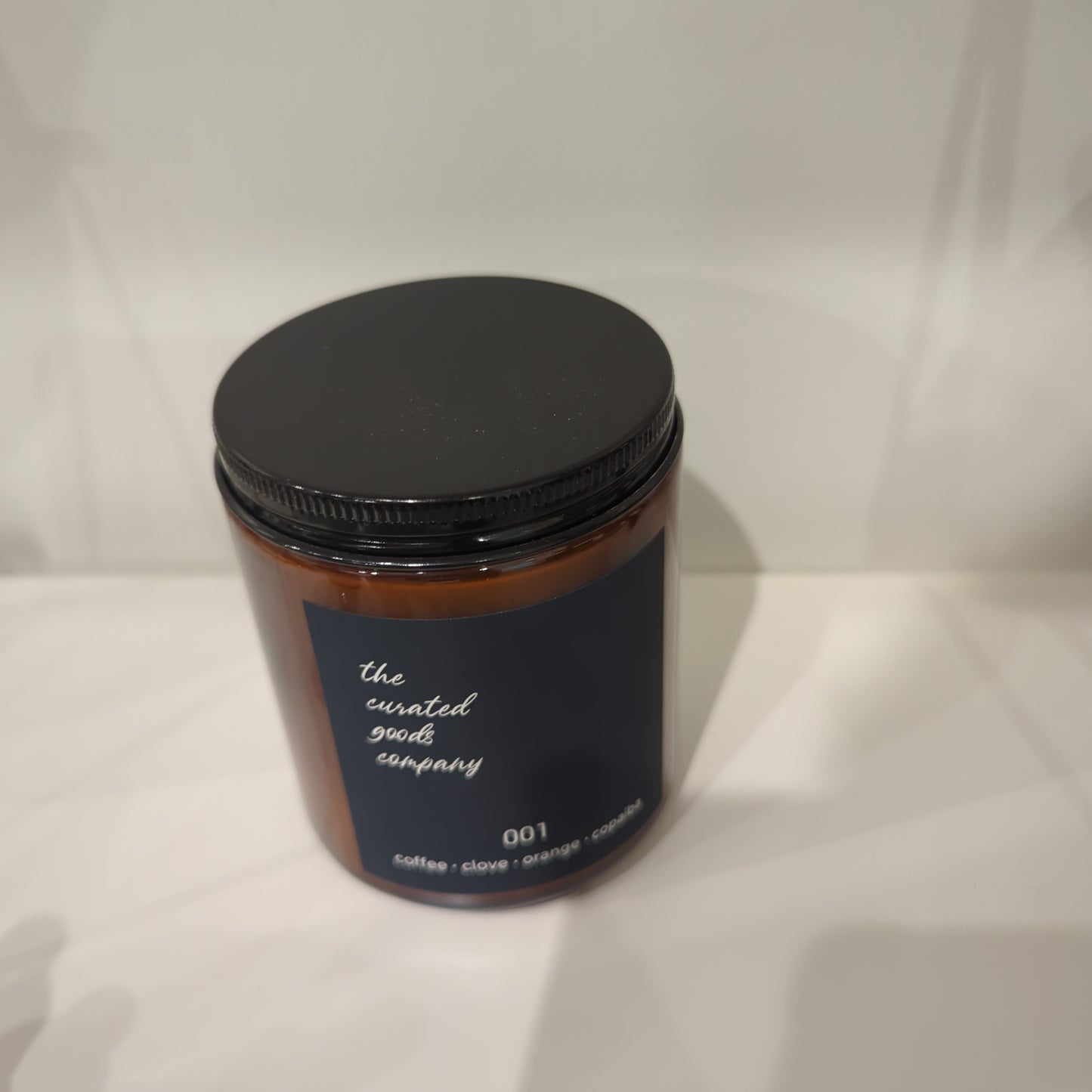 The Curated Goods Company Glass Candles
