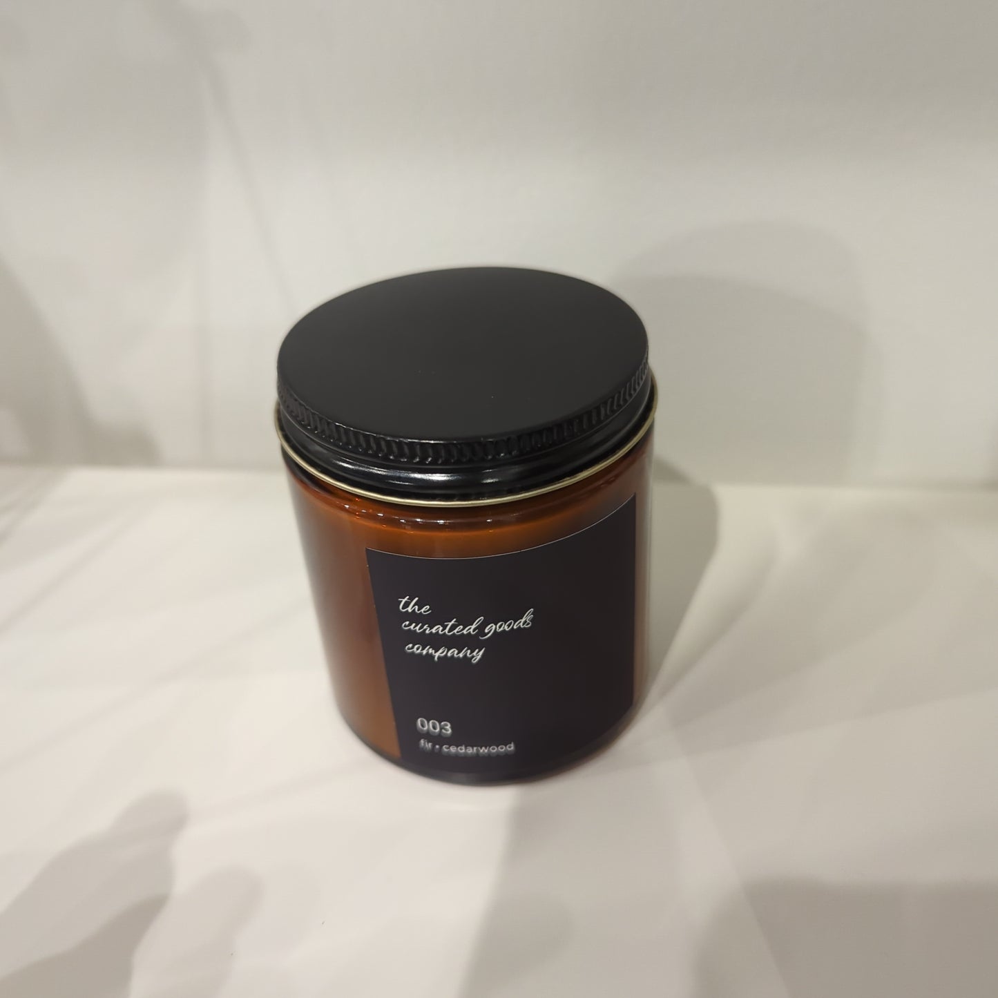 The Curated Goods Company Glass Candles