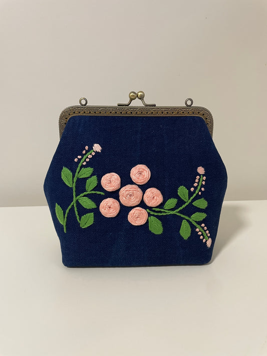 AzureMelt Handicrafts - Floral Wallet