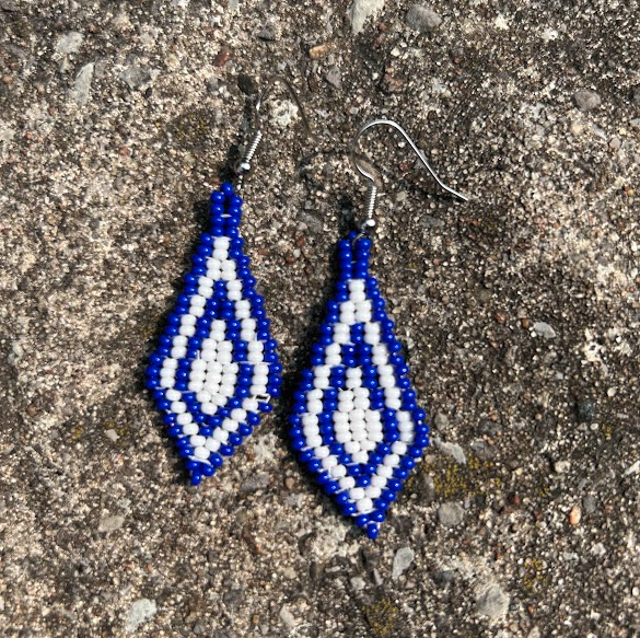 Balsam Pier Beading - Teardrop Earrings